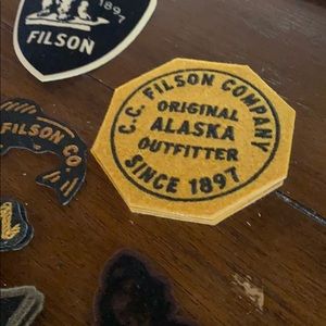 CCF company Filson patch new with tags octagon